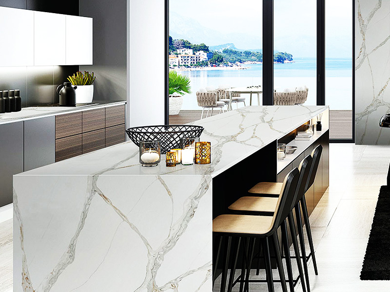 Quartz-Countertops-with-Gold-Veins