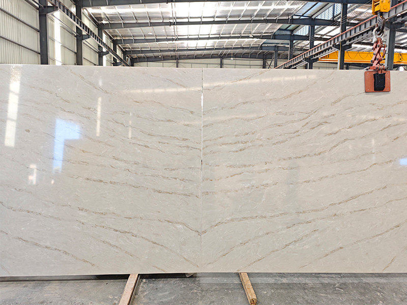 Book-Matched-Taj-Mahal-Quartz-Countertops