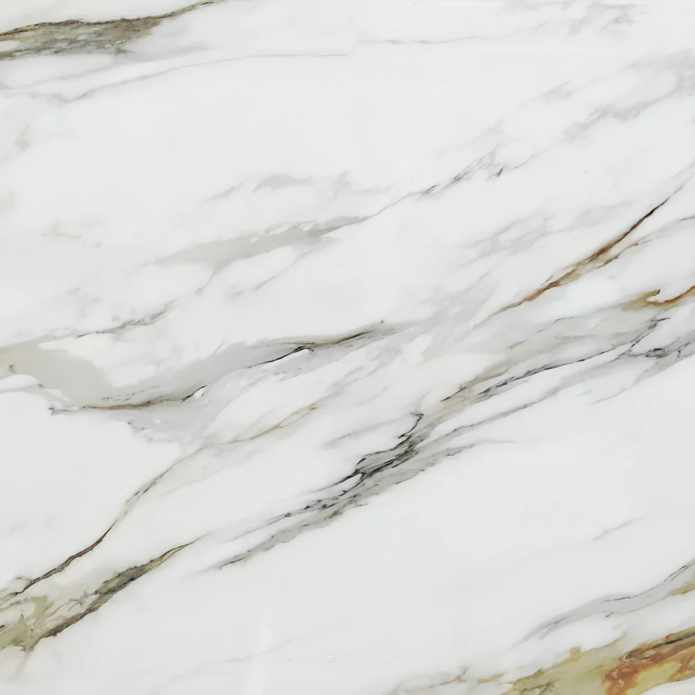 Calacatta Bianco Oro Select Printed Quartz Slabs GQ-R0301