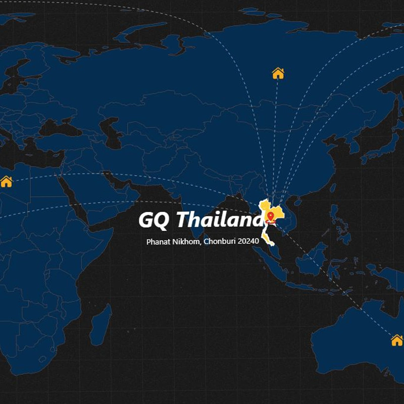 GQ Thailand manufactory map