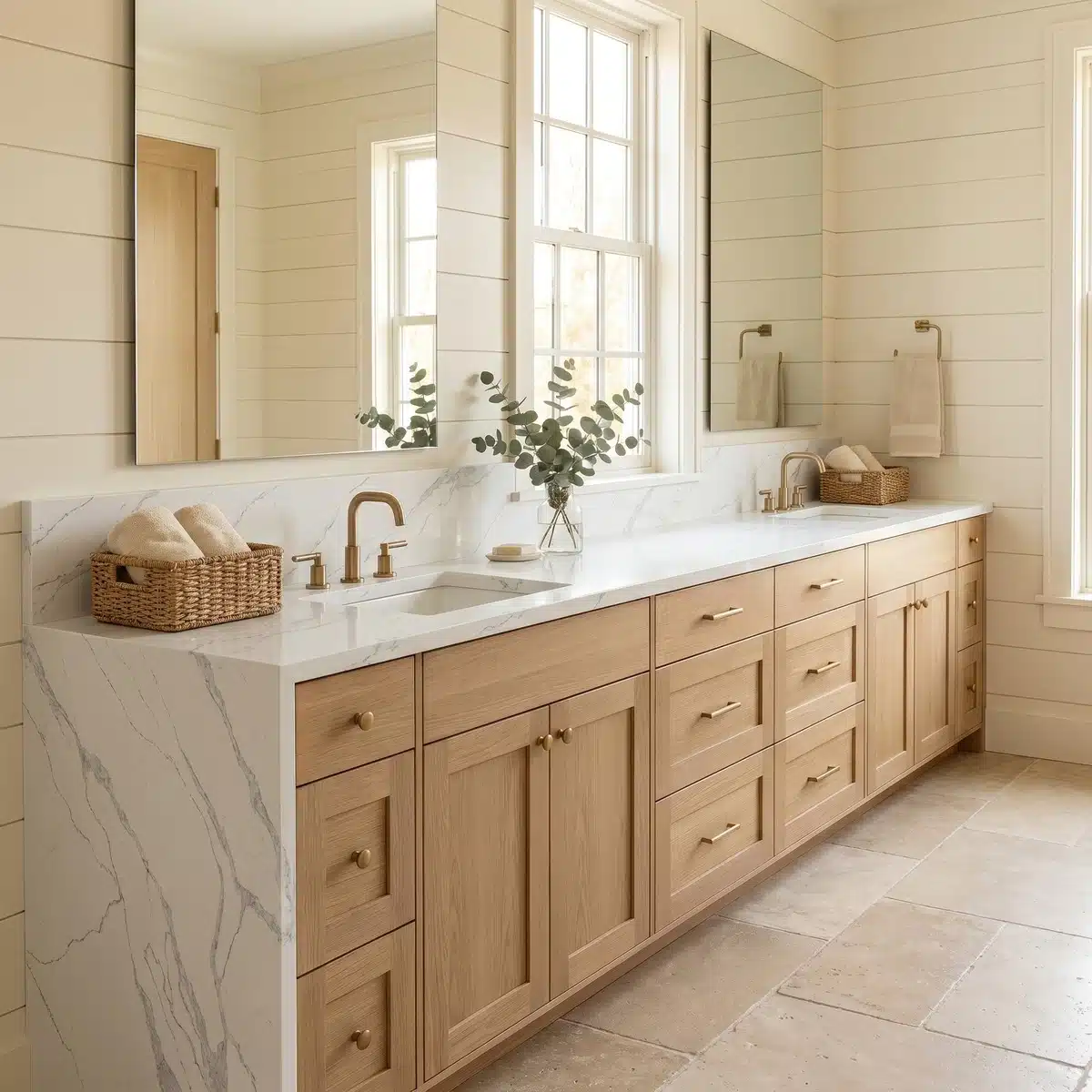 gq t284 farmhouse bathroom