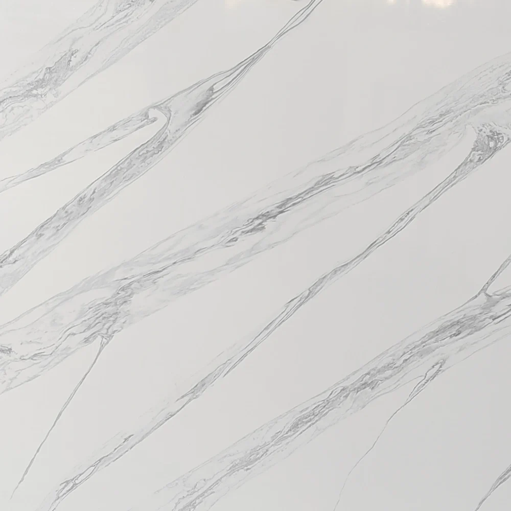 Calacatta Wave Quartz Countertops GQ-T297 for Wholesale