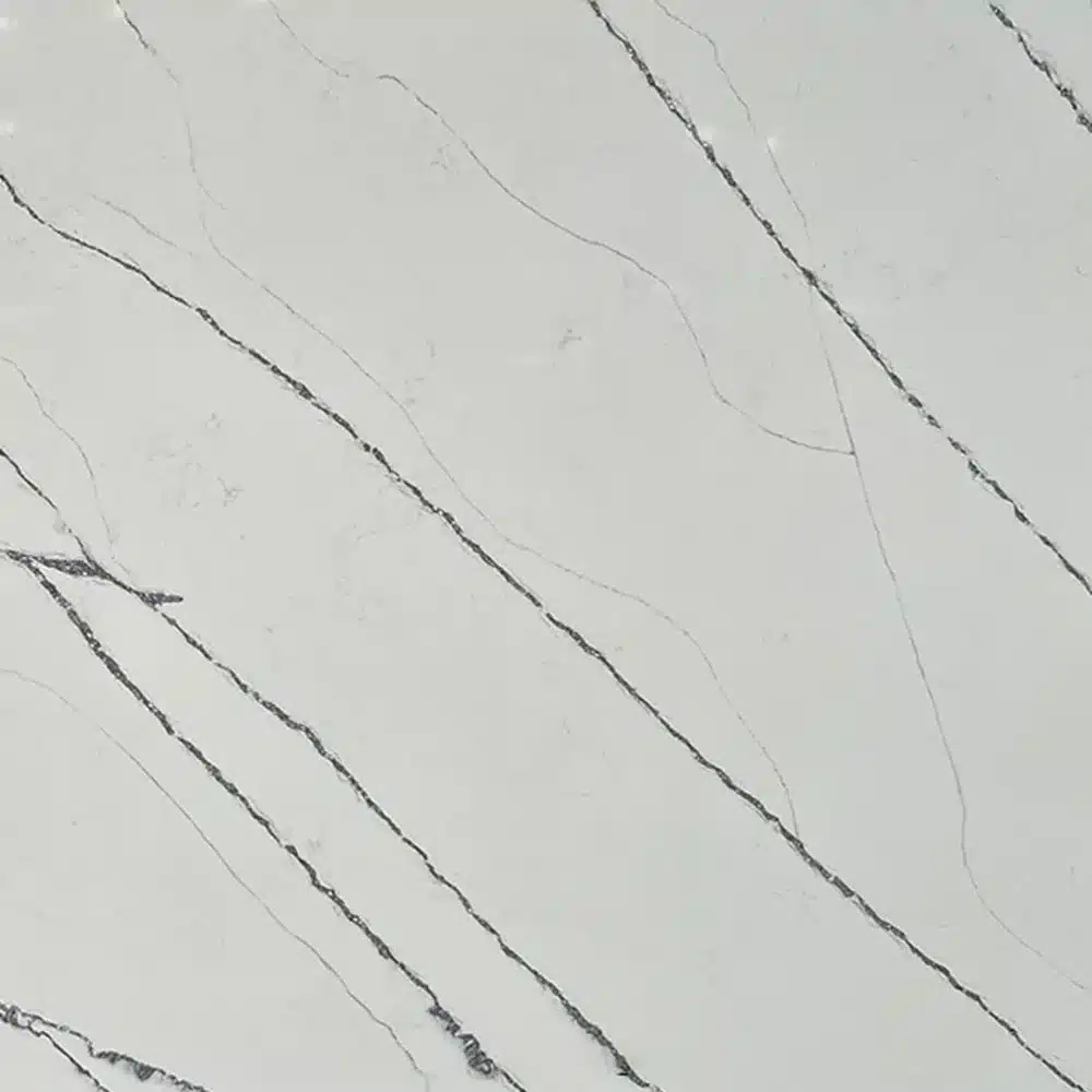 t147 feature pic mountain gold vein printed quartz bright cool white bold charcoal grey fine ash line
