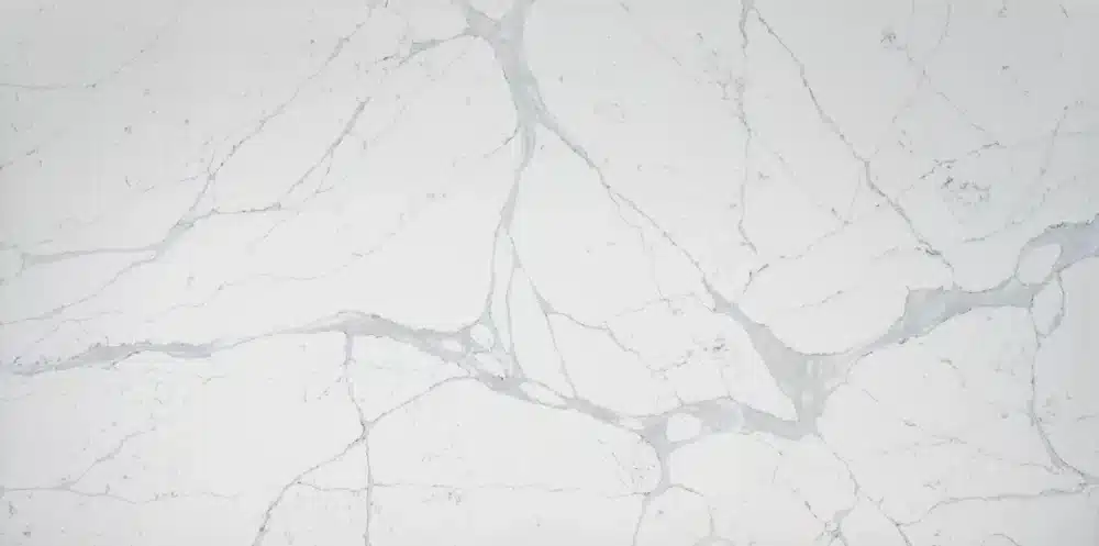 t201 overlook mountain gold vein printed quartz crisp pure white soft silver grey faint blue cloud