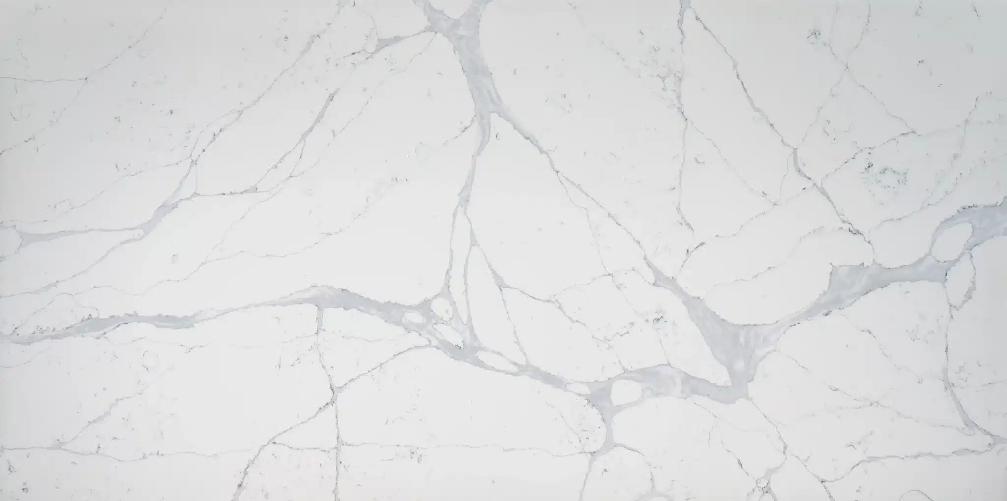t201 overlook mountain gold vein printed quartz crisp pure white soft silver grey faint blue cloud