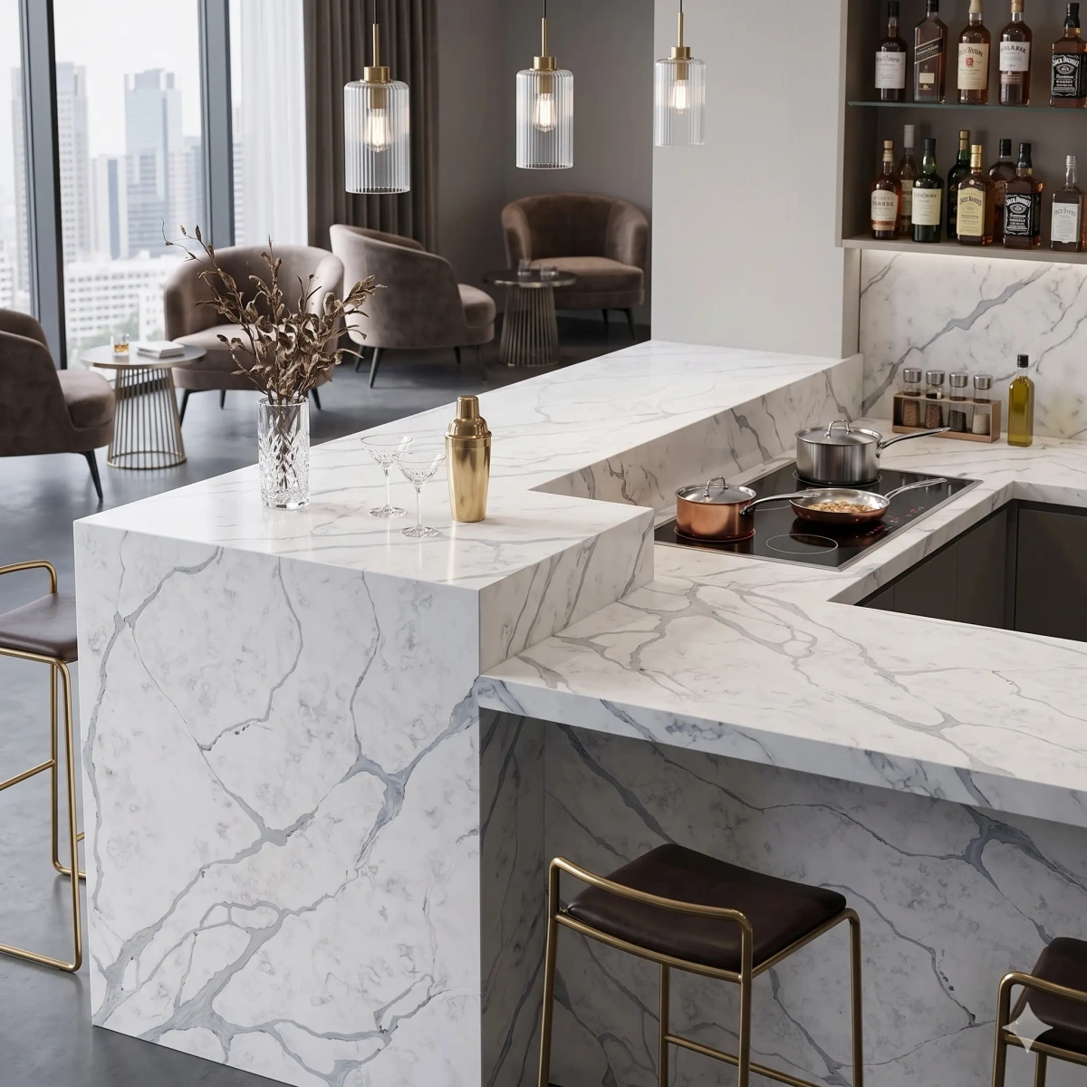 t226 application mountain gold vein printed quartz soft warm white cool silver grey faint blue cloud